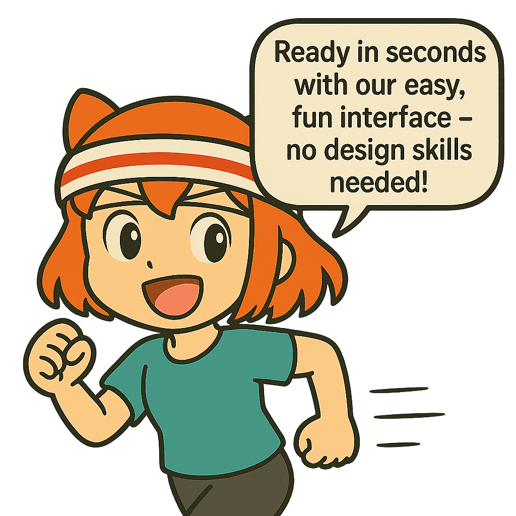 Ready In Seconds Girl