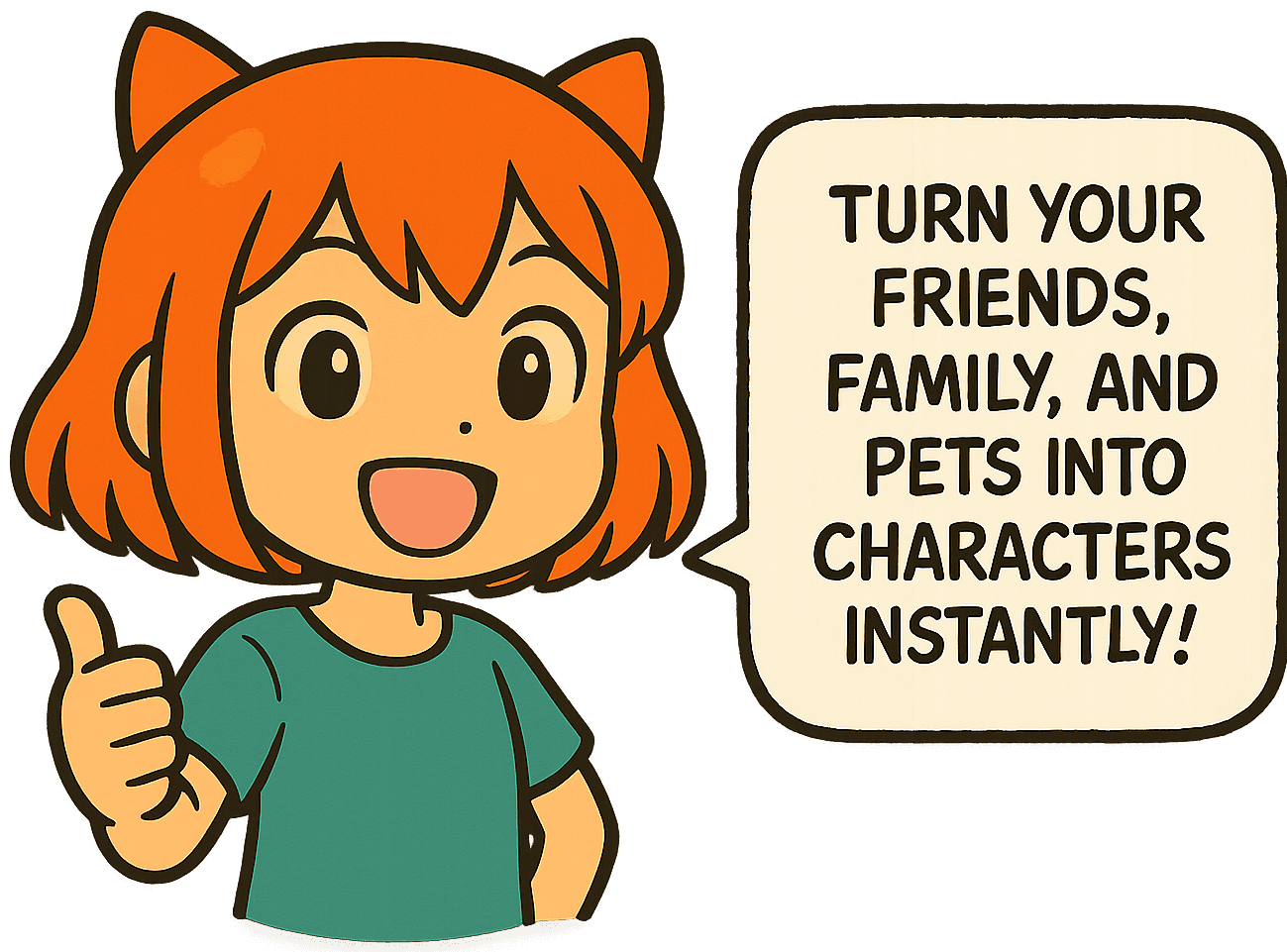 Turn Friend Family Girl